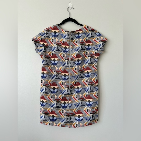 FRNCH Tribal Print Shift Dress M/L - Picture 9 of 10
